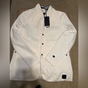 Champion Processes Sportswear men’s unisex Blazer size large  cream NWT